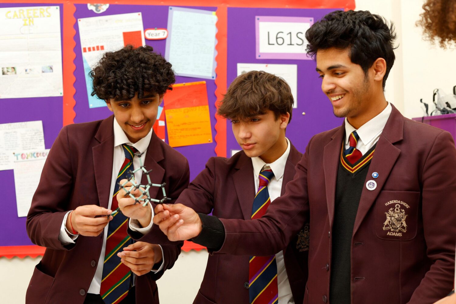 Students in Chemistry lesson