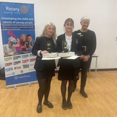 Rotary Debating Competition winners