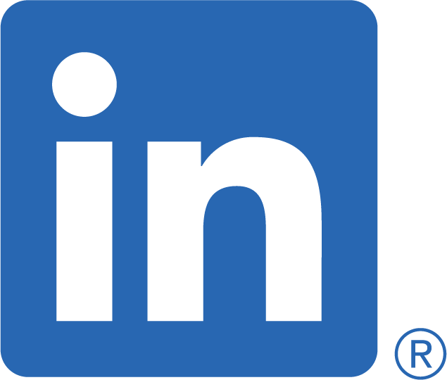 LinkedIn logo blue