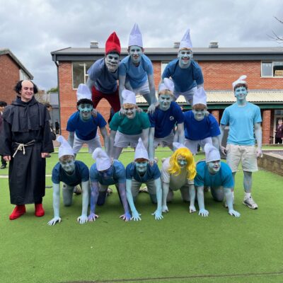 Smurfs on Charities Week 2026 Character Day